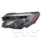 Tyc Tyc Capa Certified Headlight Assembly, 20-9716-00-9 20-9716-00-9 - alternate 5